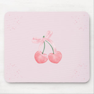 Mousepad Fita de Cereja Rosa Sparkle