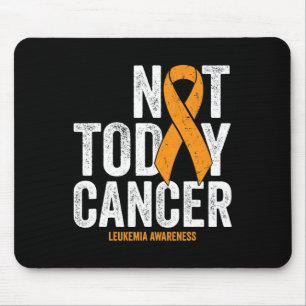 Mousepad Fita de Consciência do cancer Não Hoje Cancer Lara