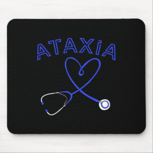 Mousepad Fita de Hemiataxia Neurológica Enfermeira Estetosc