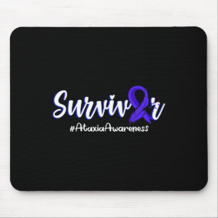 Mousepad Fita de Pena de Sobrevivente Conscientização da At