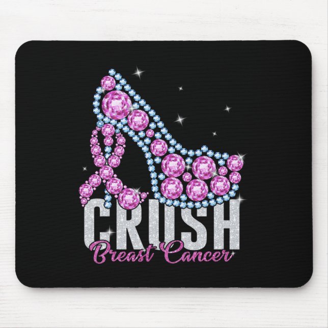 Mousepad Fita de queda do Cancer da mama (Frente)