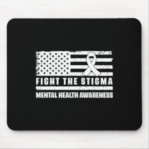 Mousepad Fita de Saúde dos Estados Unidos Sinalizador Vesti