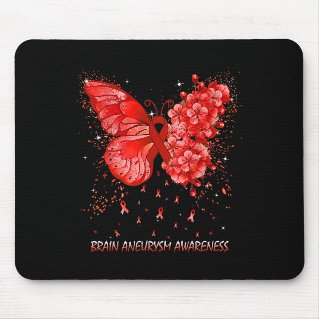 Mousepad Fita de Sensibilização do Cérebro das Borboletas (Frente)