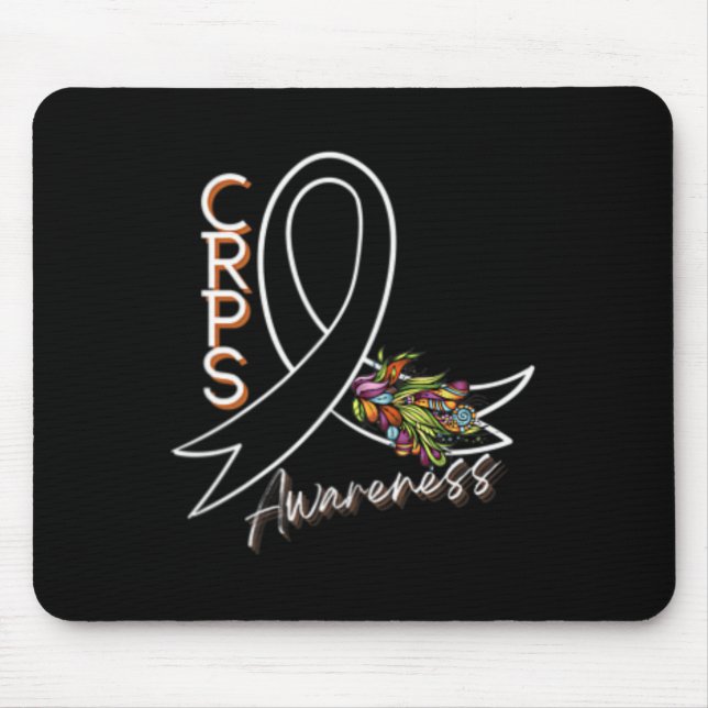Mousepad Fita De Sensibilização Do Crps - Design frontal E  (Frente)