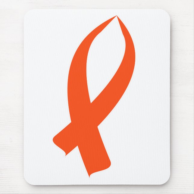 Mousepad Fita de Sensibilização (Laranja) (Frente)