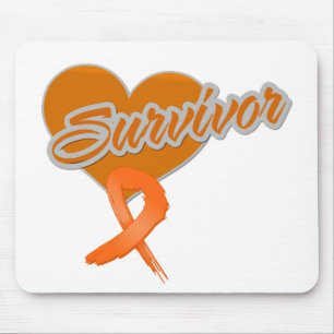 Mousepad Fita do coração - sobrevivente do câncer de rim