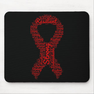 Mousepad Fita do Mês de Conscientização sobre Aneurisma Cer