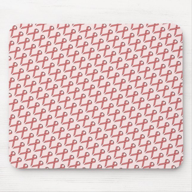 Mousepad Fita Padrão Rosa de Kenneth Yoncich (Frente)