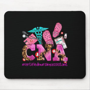 Mousepad Fita rosa Cna Cancer de Sensibilização Guerreiro S