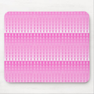 Mousepad Fita Rosa de Consciência do Cancer da Mama