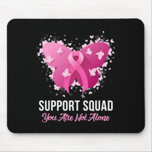 Mousepad Fita Rosa de Consciência do Cancer de Mama de Supo