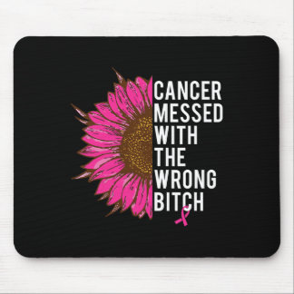 Mousepad Fita Rosa Do Câncer Da Mama Mensada Com Errado