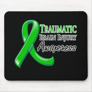 Mousepad Fita traumático da consciência da lesão cerebra