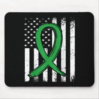 Mousepad Fita Verde Nos Sinaliza Consciência Mental