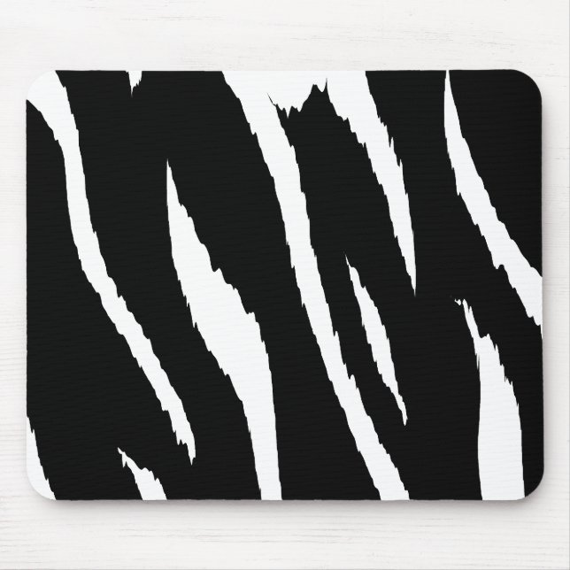 Mousepad Fitas brancas e pretas (Frente)