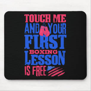 Mousepad Fitness Boxing Ring - Primeira Lição Grátis - Eu A