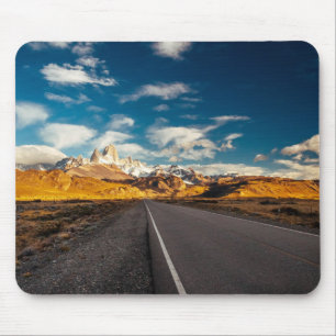 Mousepad Fitz Roy na luz da manhã