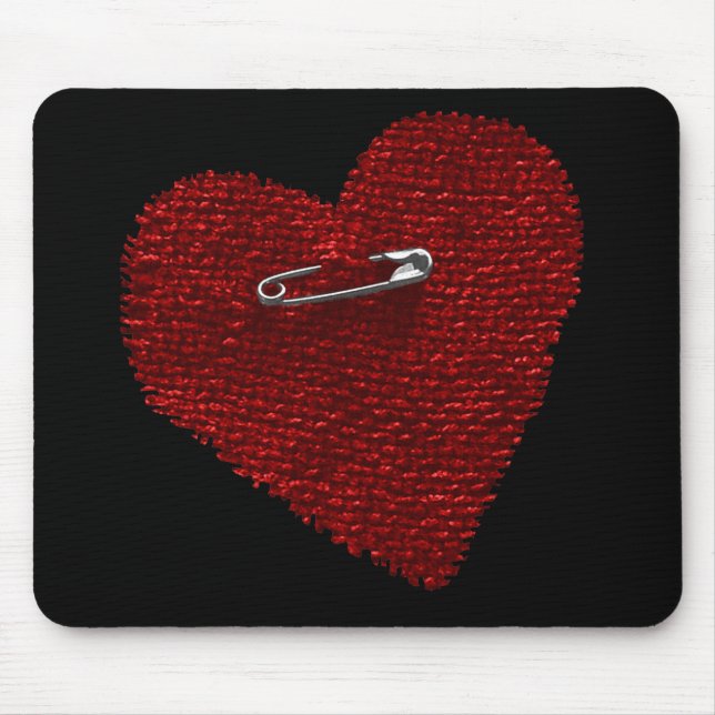 Mousepad Fixado no Coração (Frente)