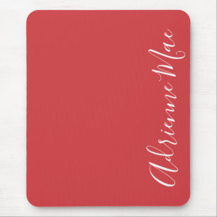 Mousepad Flame Vermelho Simplesmente Elegante Personalizado