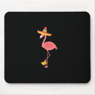 Mousepad Flamingo Funny Comida Mexicana Taco Lover Presente