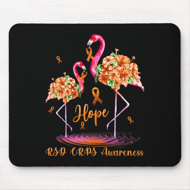 Mousepad Flamingo RSD Sensibilização para CRPS 1 (Frente)