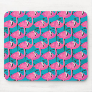 Mousepad Flamingos de néon