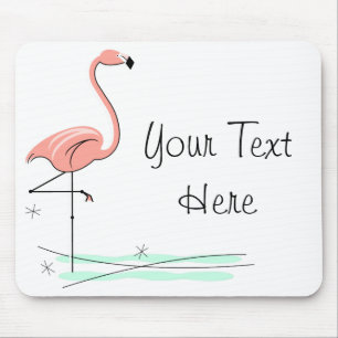 Mousepad Flamingos do "mousepad seu texto"