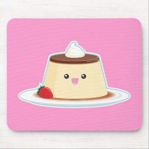 Mousepad Flan feliz