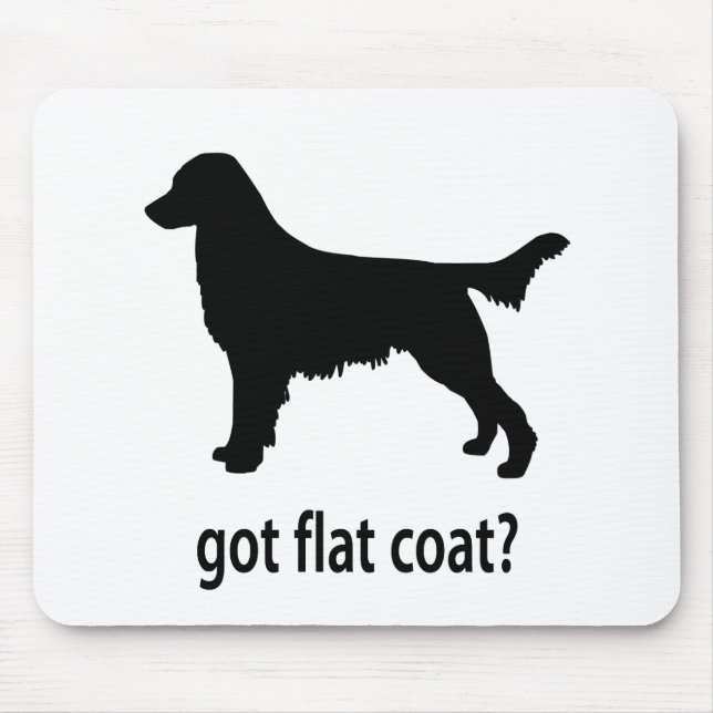 Mousepad Flatcoat obtido (Frente)