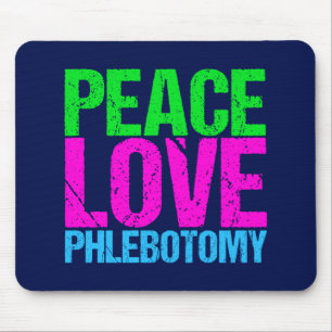Mousepad Flebotomia do amor da paz