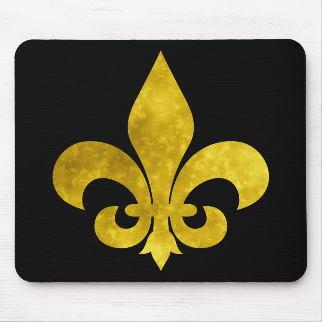 Mousepad Fleur De Art, Dourada Ferrugem (Frente)