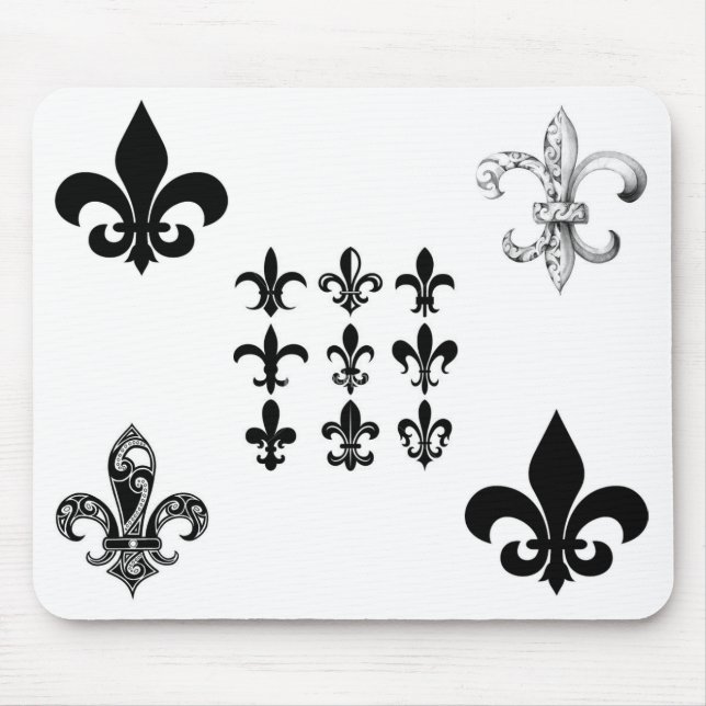 Mousepad fleur-de-lis (Frente)