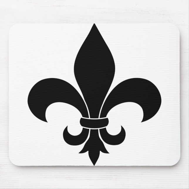 Mousepad Fleur de lis Pattern Classic (Frente)