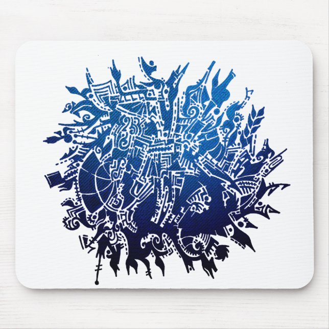 Mousepad Floco de neve B3 (Frente)