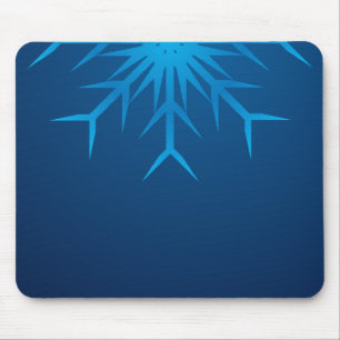 Mousepad floco de neve brilhante
