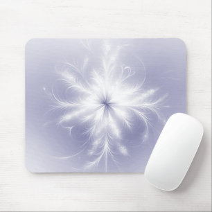 Mousepad Floco de Neve Fractal do rico