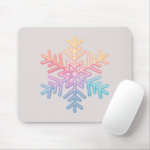 Mousepad Floco de neve simples