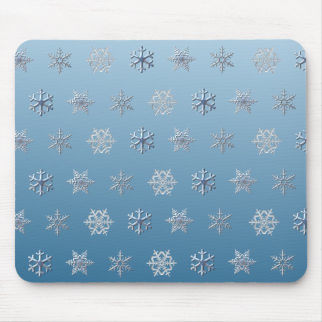 Mousepad Flocos de neve (Frente)