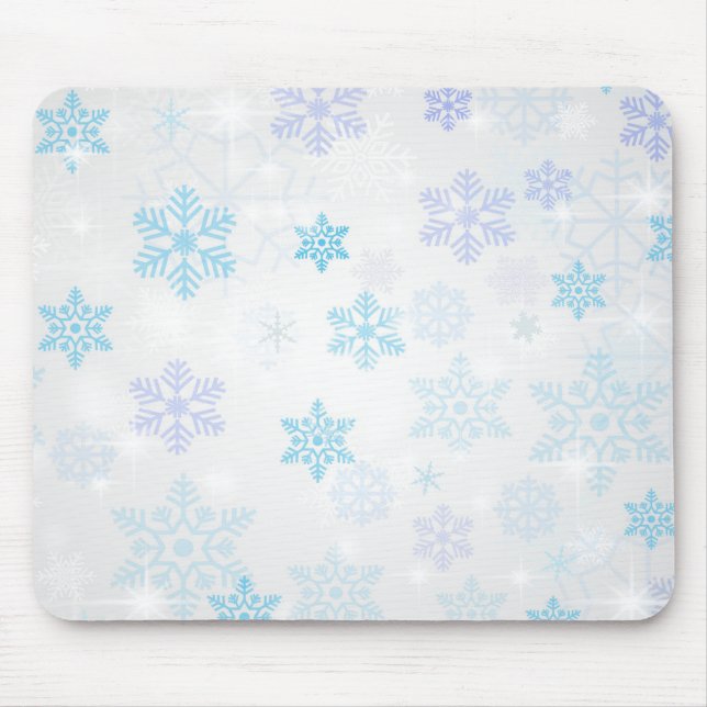 Mousepad Flocos de neve (Frente)