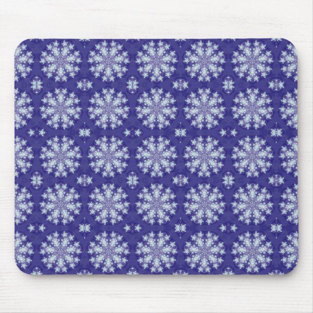 Mousepad Flocos de neve congelados (Frente)