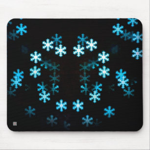 Mousepad Flocos de Neve de Natal Mágicos