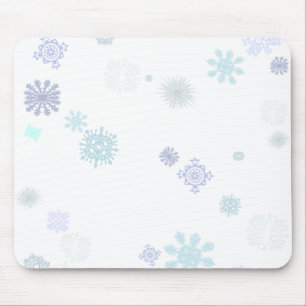 Mousepad Flocos de neve pálidos