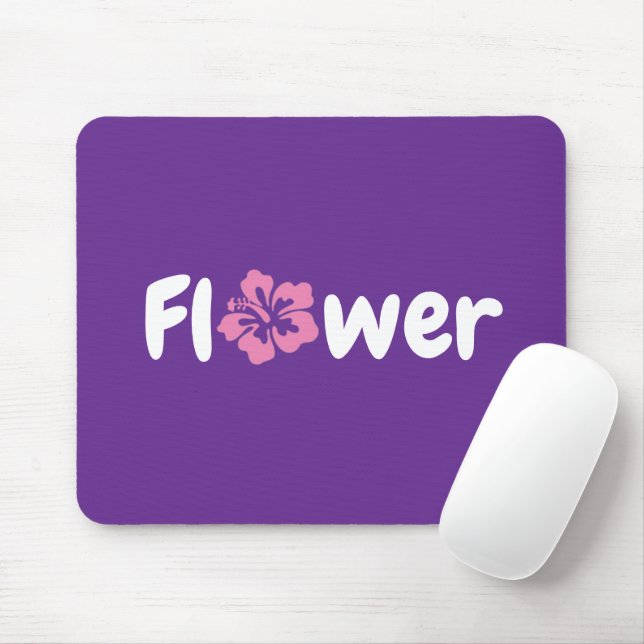 Mousepad Flor (Com mouse)