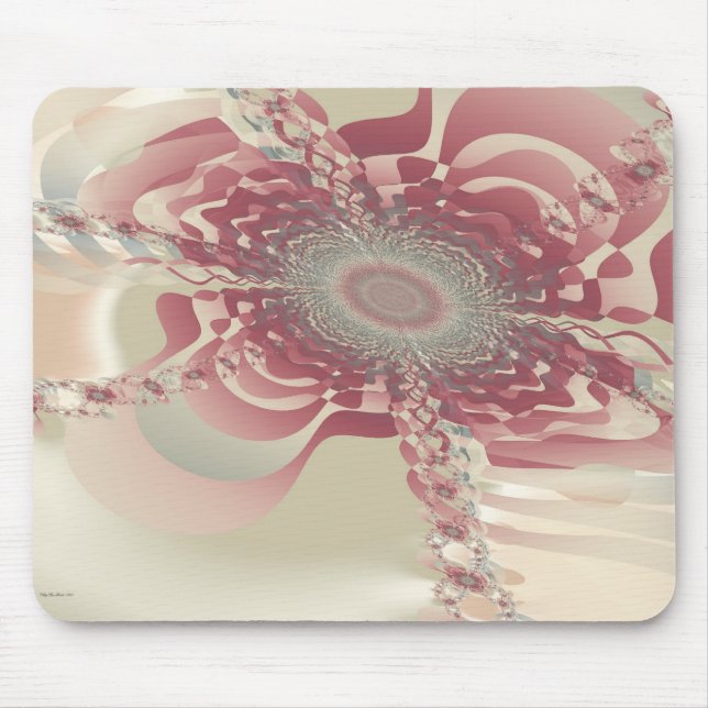 Mousepad Flor abstrata do F (Frente)