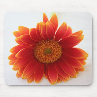 Mousepad flor alaranjada