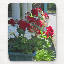 Mousepad Flor Box Geraniums - Martha's Vineyard