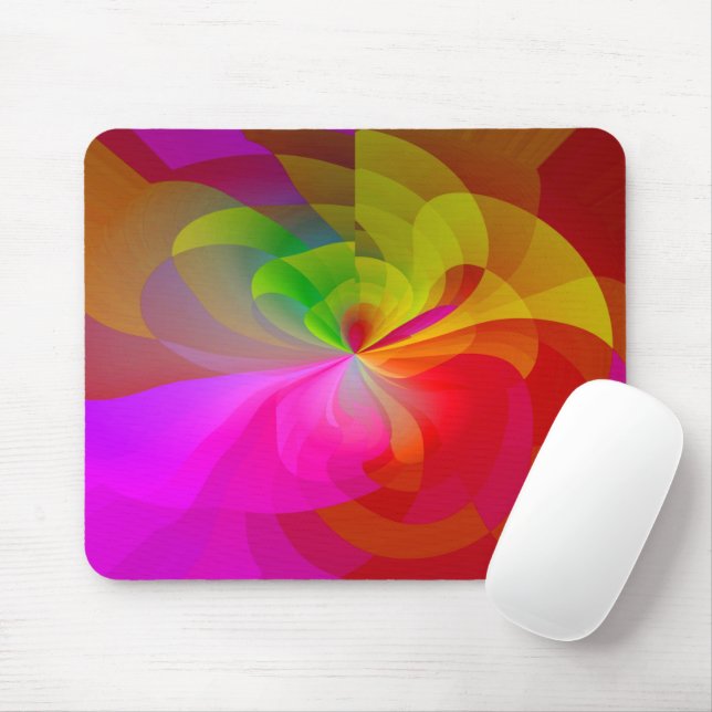 Mousepad Flor da Cortina de Seda (Com mouse)