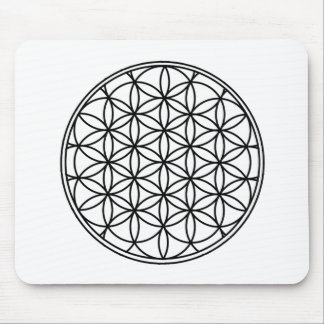 Mousepad Flor da geometria sagrado simples da vida