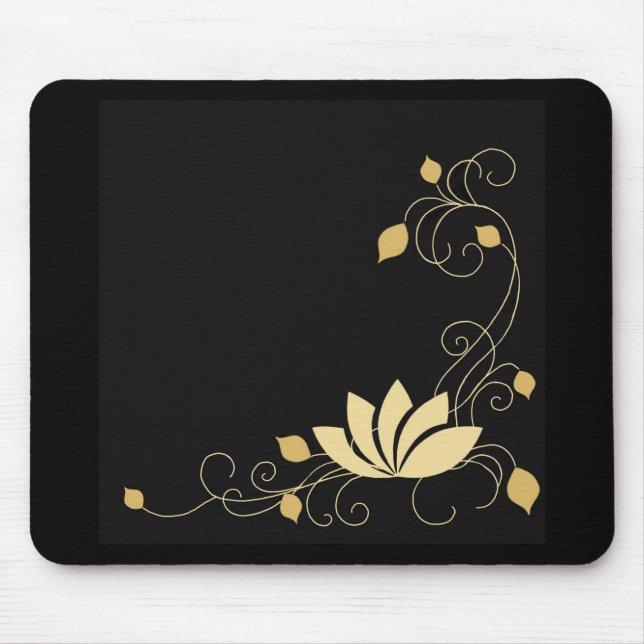 Mousepad Flor da meia-noite (Frente)