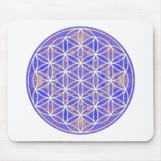 Mousepad Flor da vida (cor 3) (Frente)
